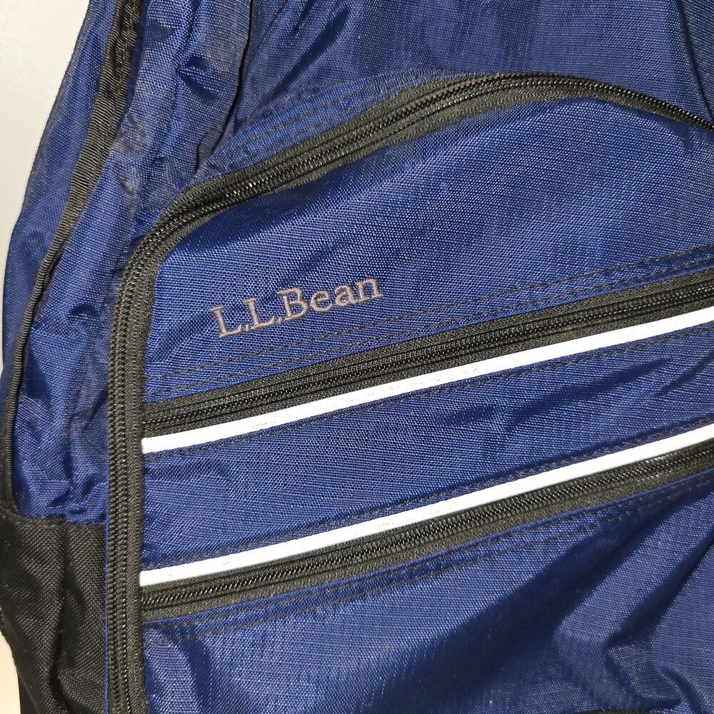 L.L. Bean Back Pack Blue - Picture 2 of 6